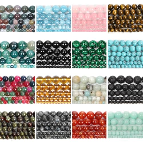 Natural Stone Beads 8mm 44-46pcs R227471