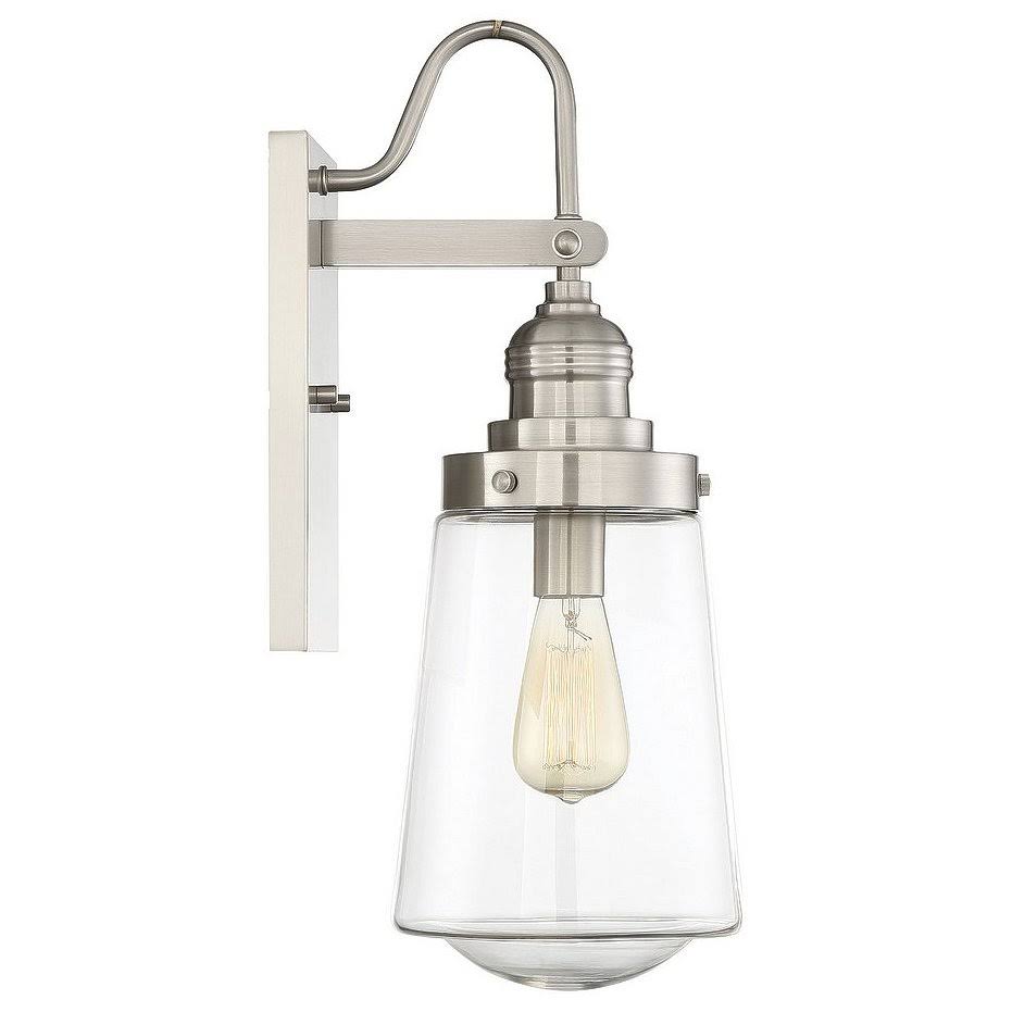 1 Light Outdoor Wall Lantern Satin K69984