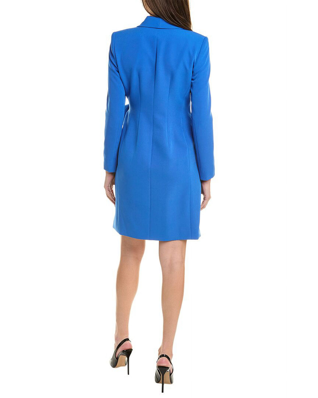 Blue Blazer Mini Dress Z839