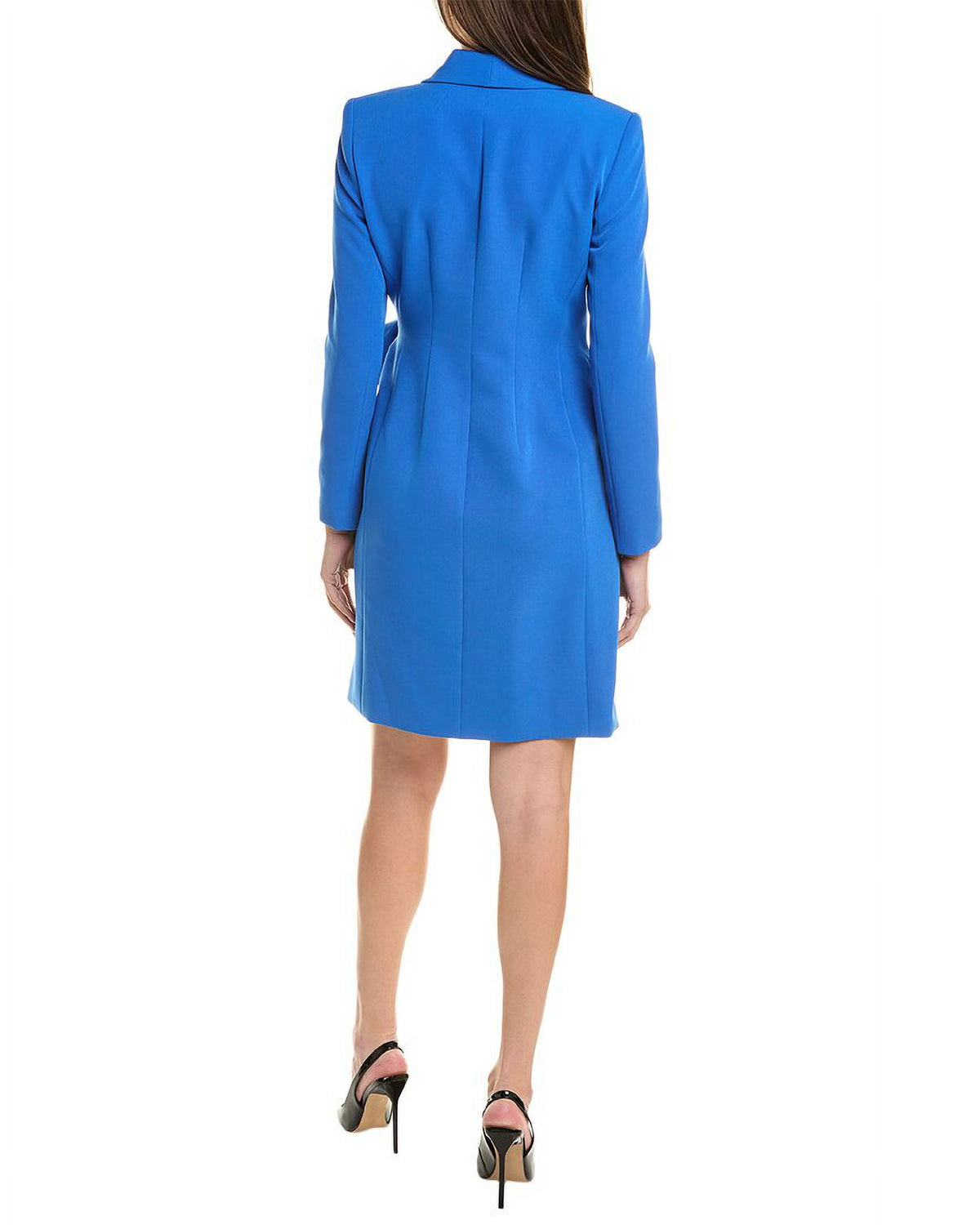 Blue Blazer Mini Dress Z839