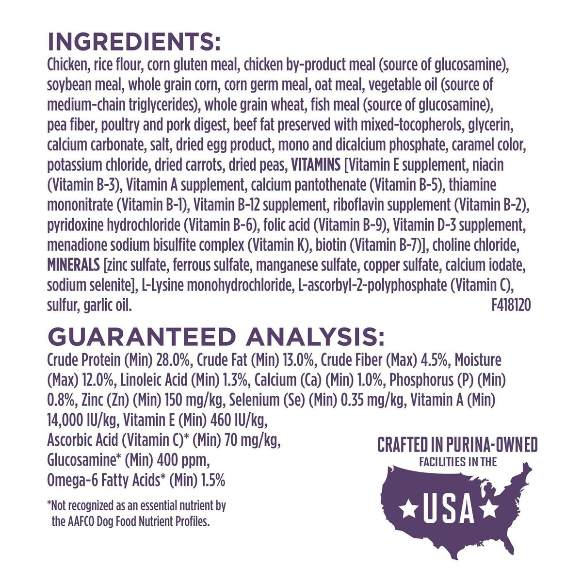 Adult Dry Dog Food Senior J321706