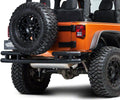 Textured Black Rear Tubular Bumper V521