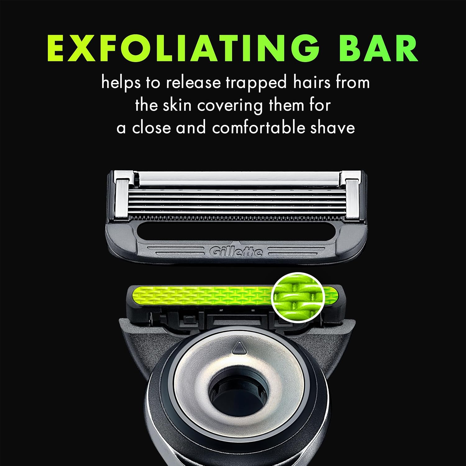 1 Handle 1 Razor Blade Refill Razor with Magnetic Stand Z31783