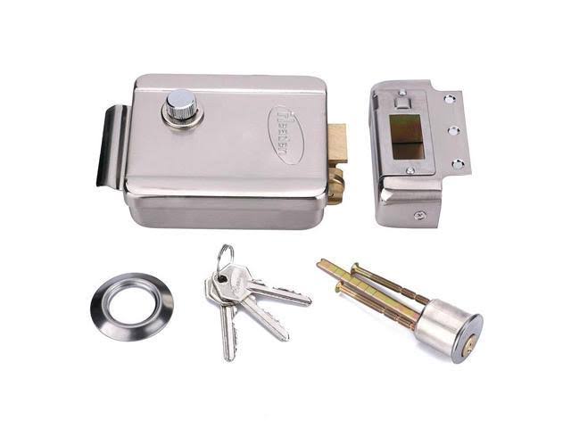 Wired Video Door Phone Intercom System with Monitor and Electronic Door Lock I243644