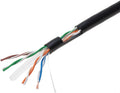 1000ft CAT6 Solid Ethernet LAN UTP 23AWG Network Wire Black J999
