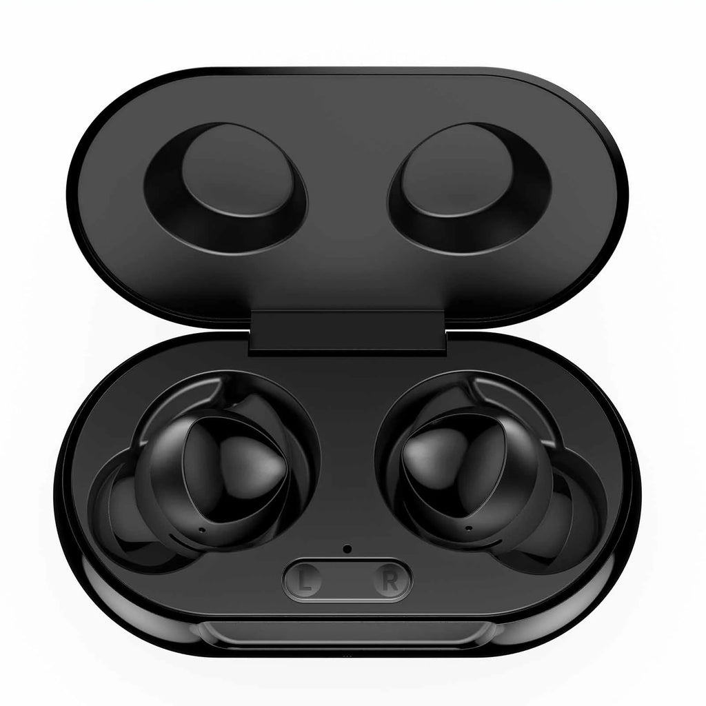 Black True Wireless Earbuds with Active Noise Cancelling I385
