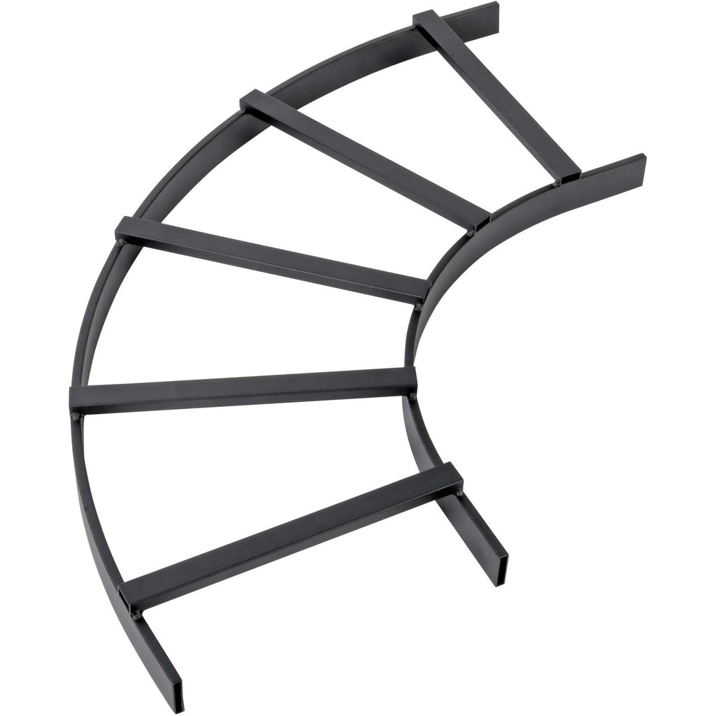 Black 12 in. Width Cable Ladder Runway E-Bend O759519