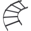 Black 12 in. Width Cable Ladder Runway E-Bend O759519