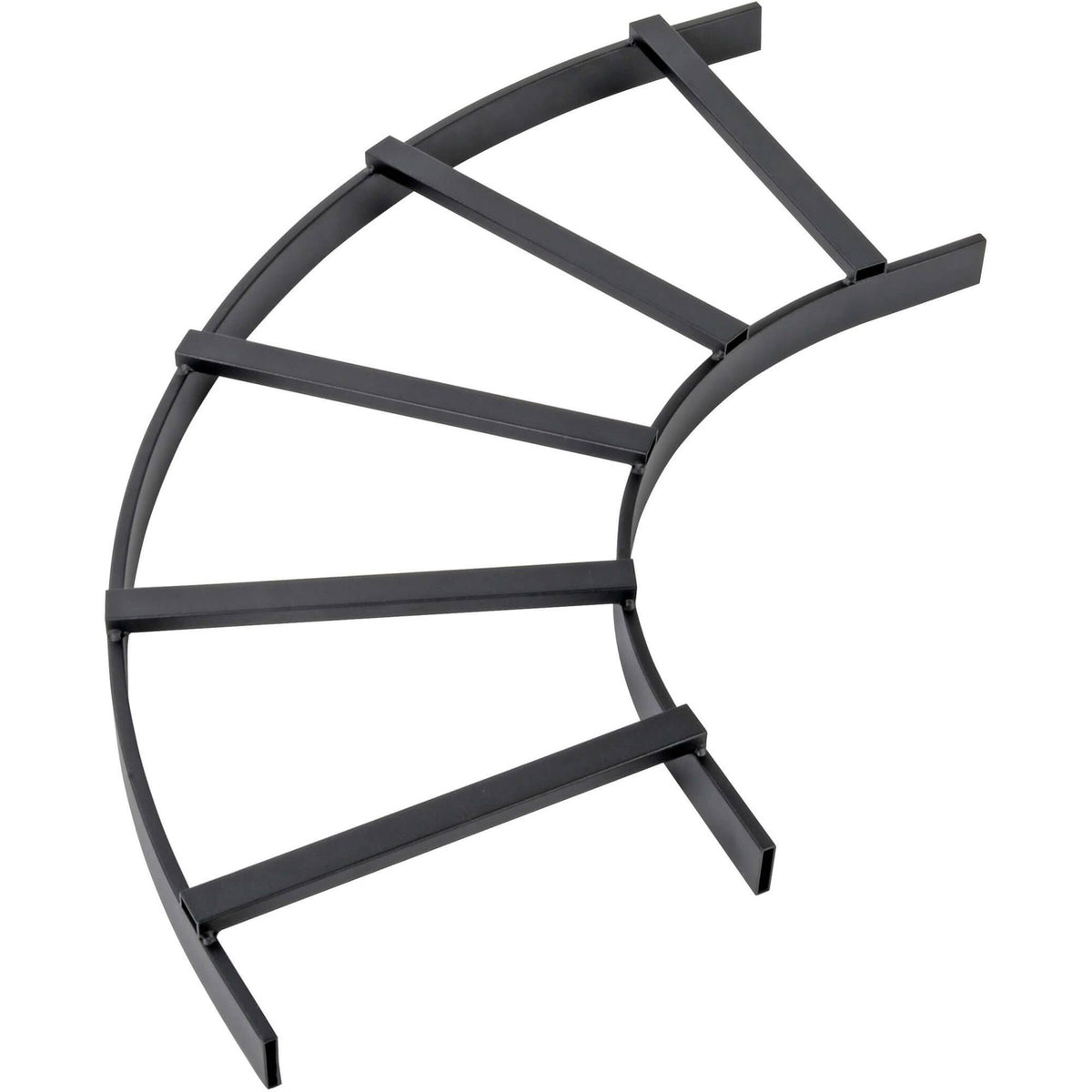 Black 12 in. Width Cable Ladder Runway E-Bend O759519