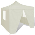 Cream Foldable Tent with 4 Walls K58334