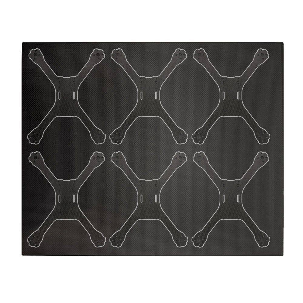 3K Carbon Fiber Sheet 1.5mm Thick 400x500mm R96851