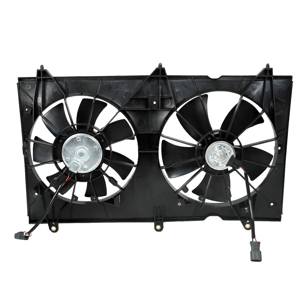 Radiator Condenser Cooling Fan Assembly Pack of 2 B254