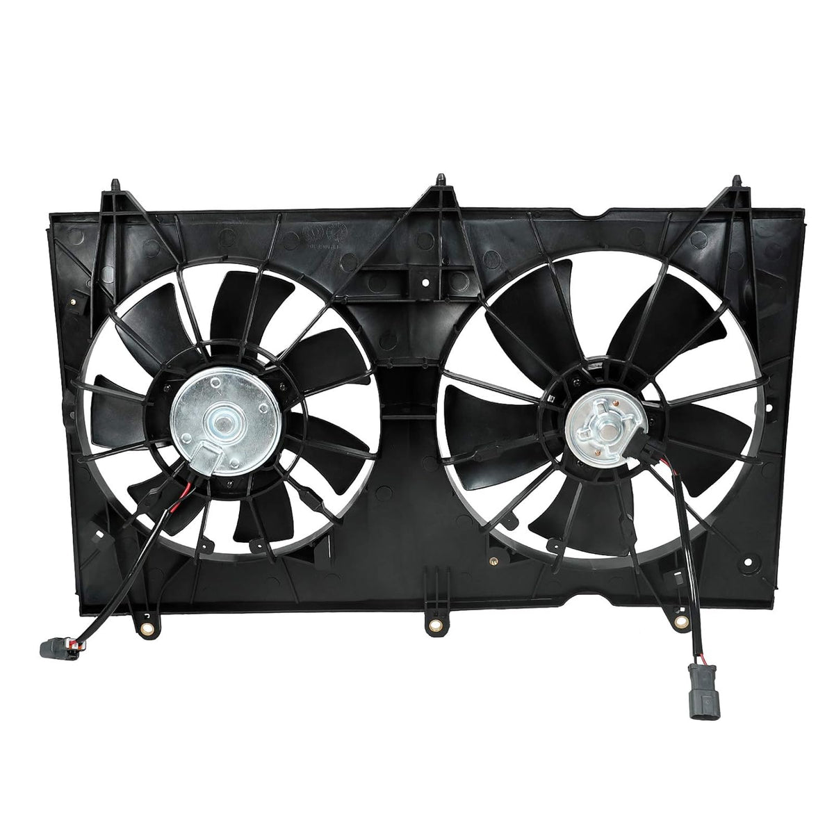 Radiator Condenser Cooling Fan Assembly Pack of 2 B254