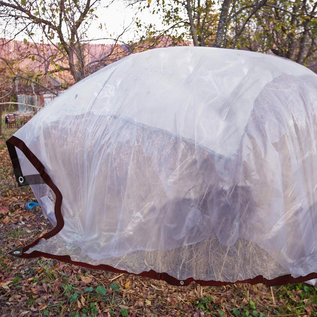 6.5 x 6.5 Feet PE Tarp with Elastic Rope S1313