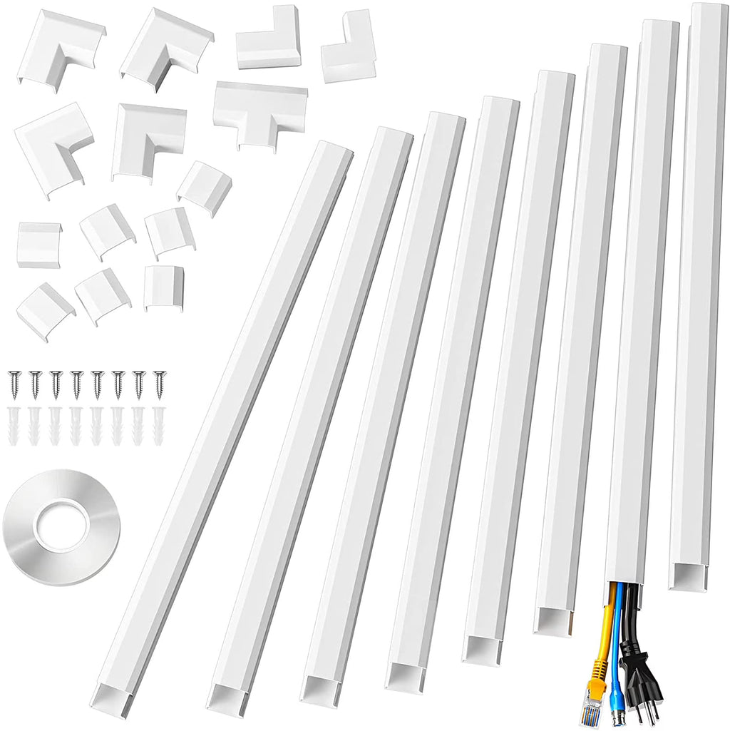 White Cable Raceway Kit A495