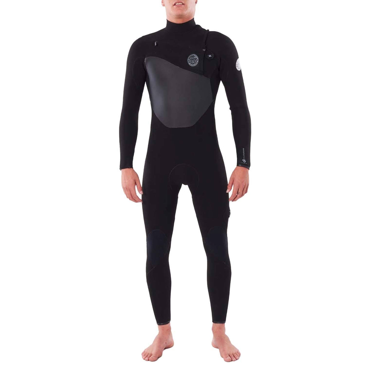 Black LT 4/3 Chest Zip Wetsuit T66181