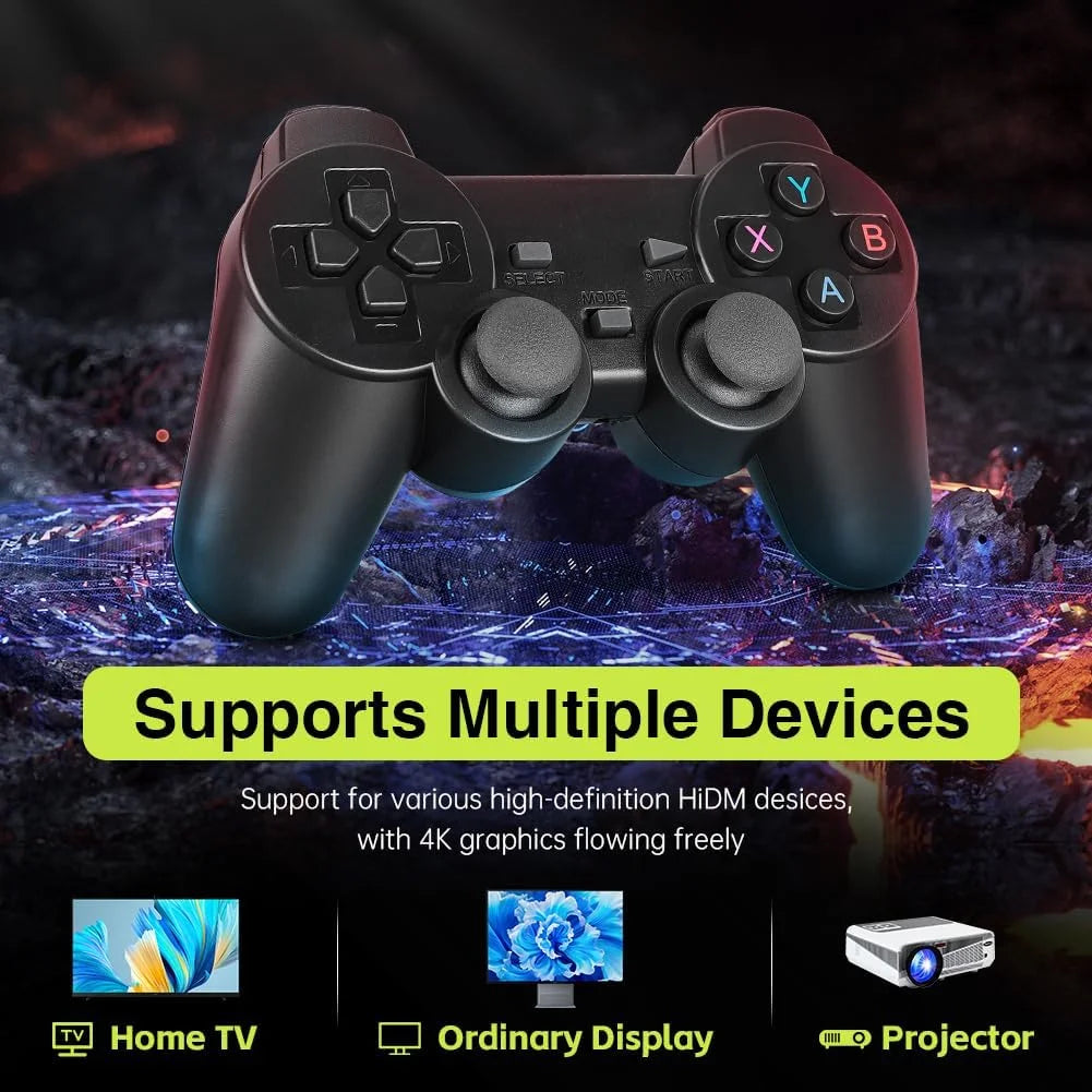 Retro Game Console with Dual 2.4G Wireless Controller E50474