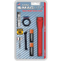 Red 2 AA Mini Flashlight D339188