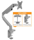 Single Monitor Arm Mount for 24-32 Inch Screens T7080