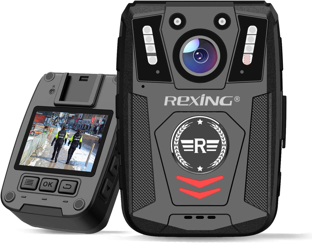 Body Worn Camera with 2” Display 1080p Full HD, 64G Memory, Infrared Night Vision, 3000 mAh Battery, Waterproof L9809