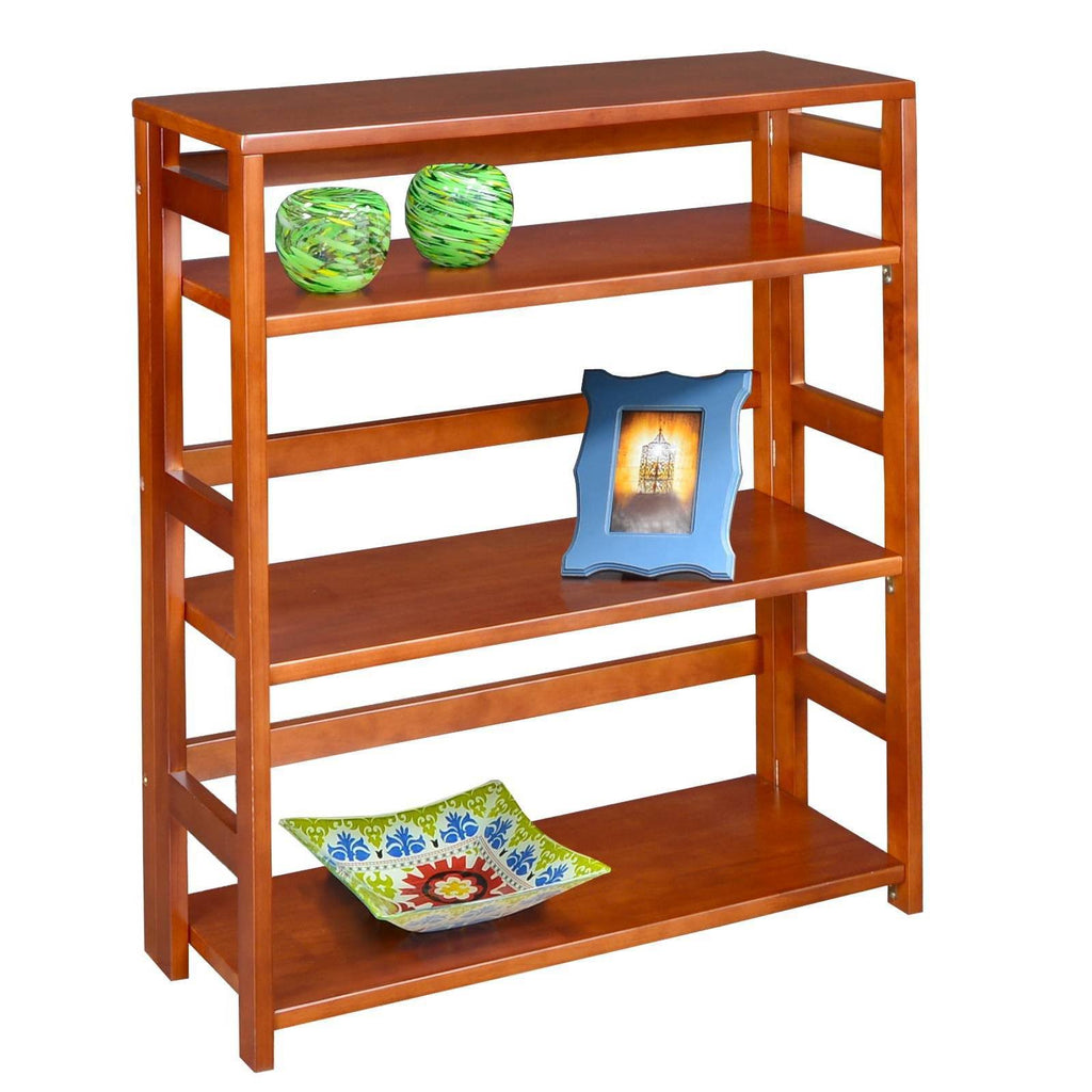 Cherry High Folding Bookcase Z996565