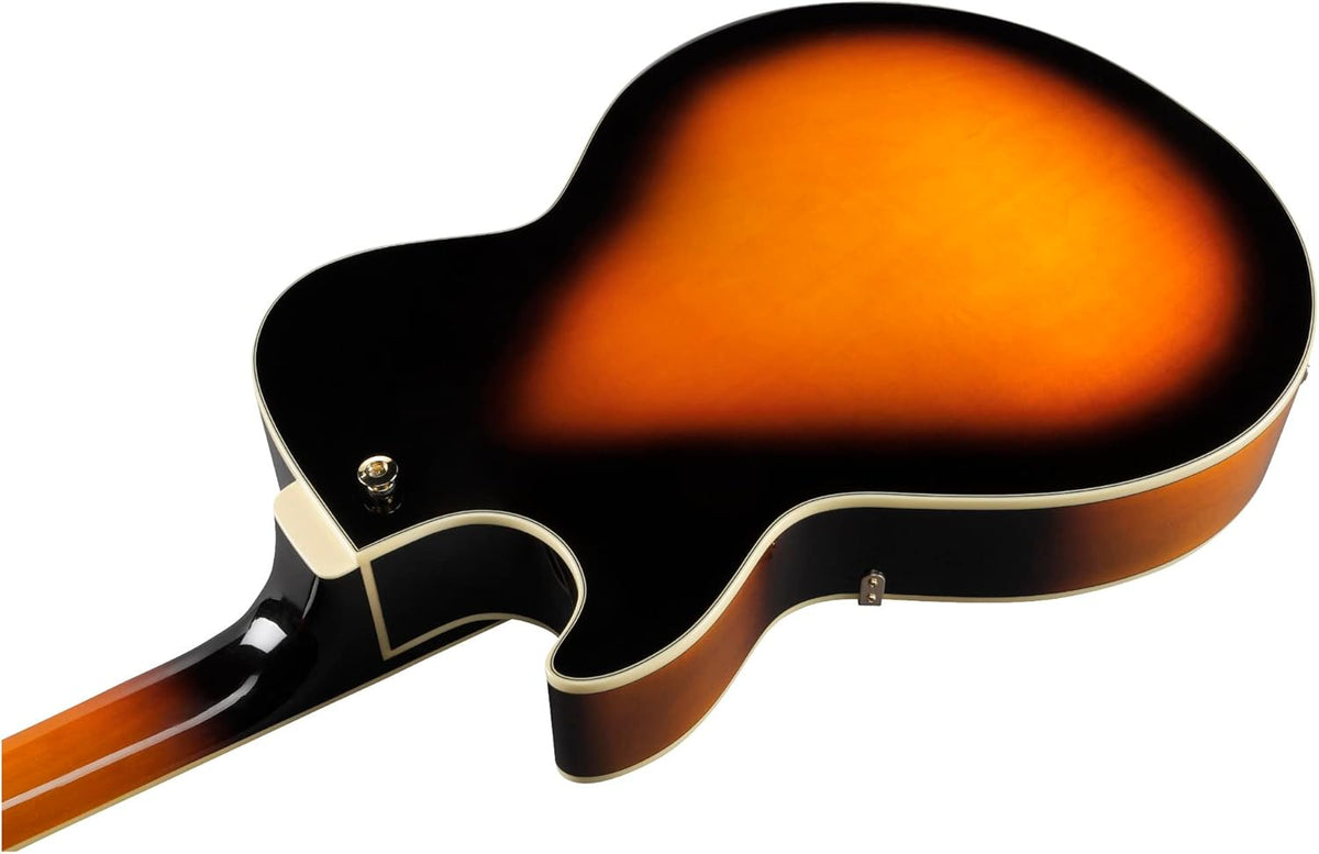 Brown Sunburst Full-Hollow Electric Guitar J271650