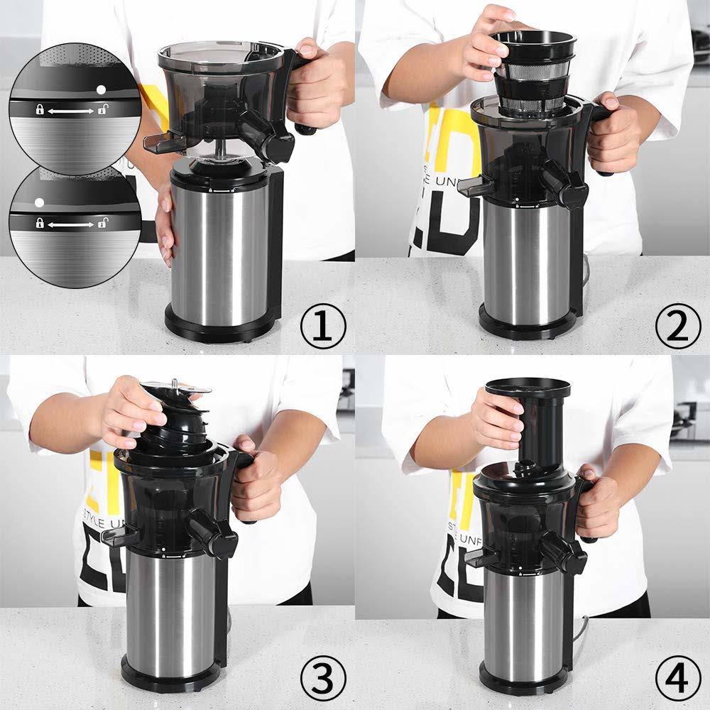 Portable Vertical Cold Press Juicer Y73992
