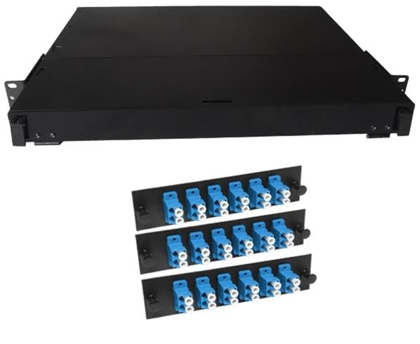 36 LC Fiber Rackmount Panel A8790