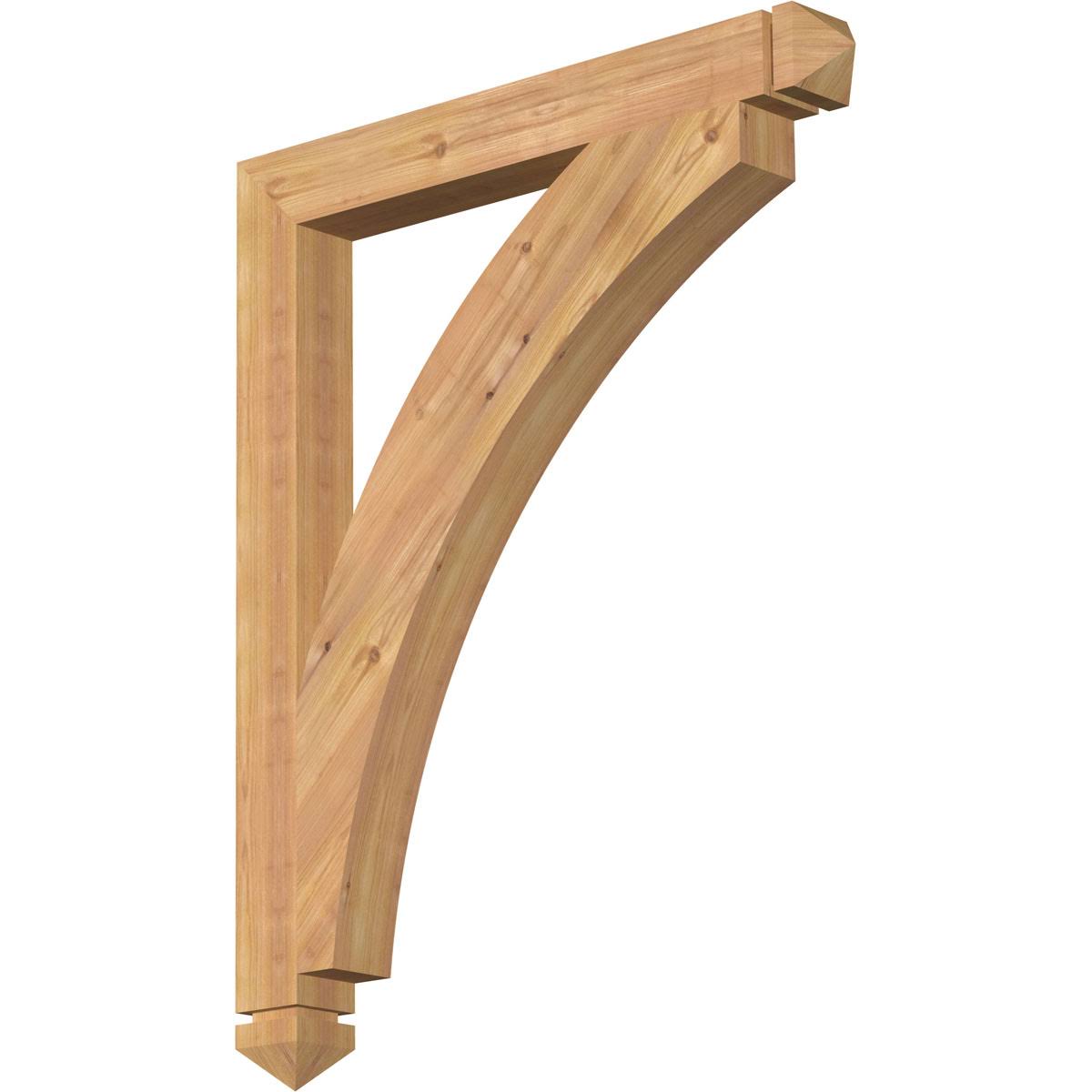 Western Red Cedar Smooth Bracket R3150