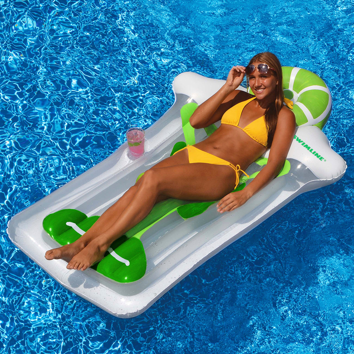 White Giant Inflatable Pool Float E9311