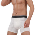 Black Cotton Boxer Briefs (Small) T61842