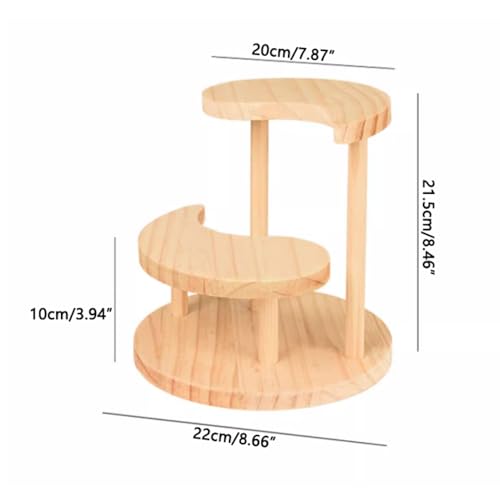 2-tier Wooden Plant Stand C488478