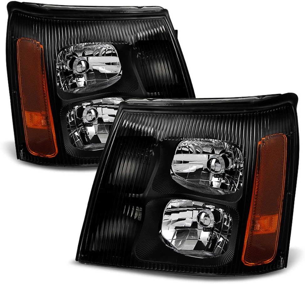 Black Halogen Headlights Z873969