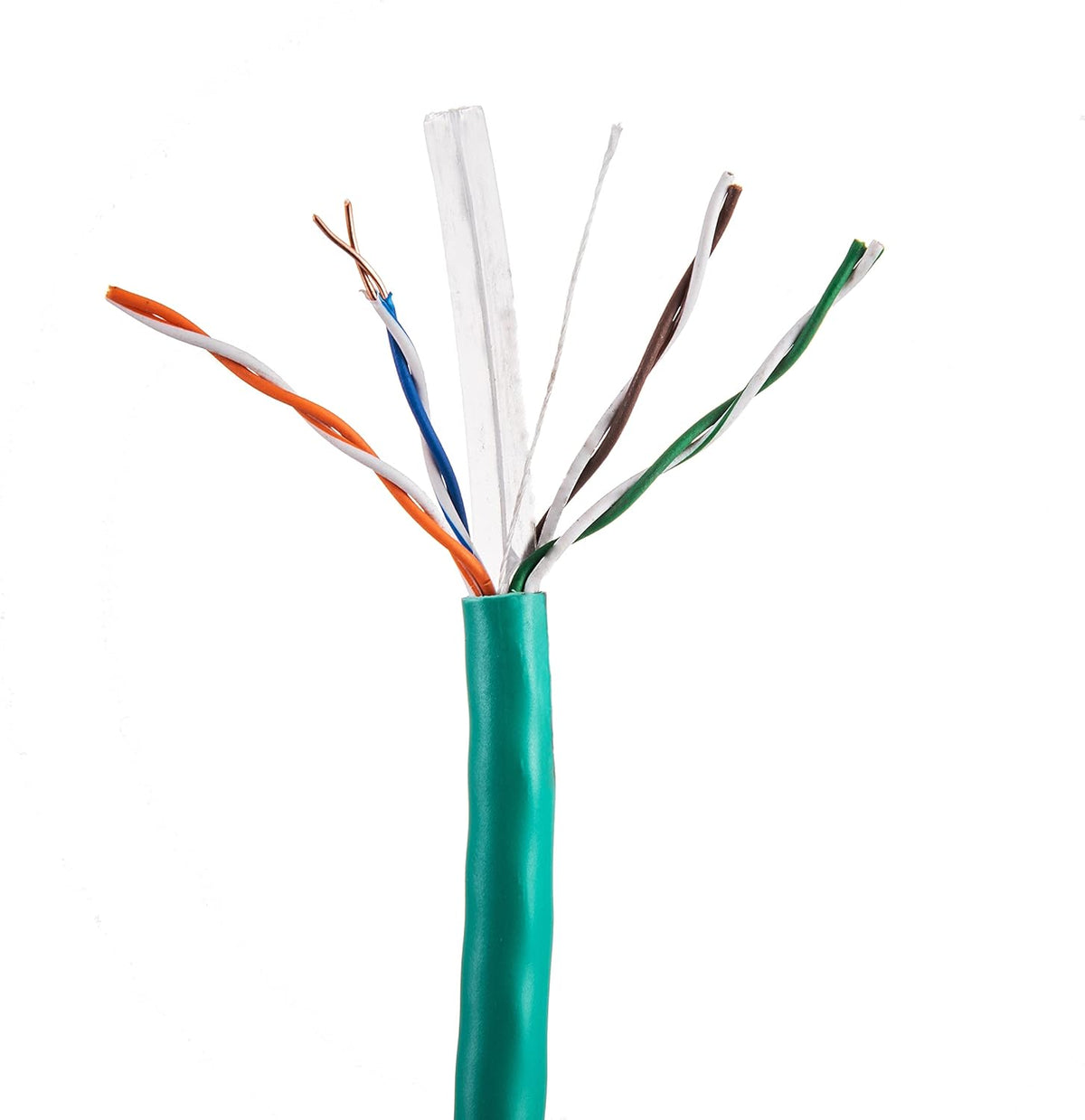 1000ft CAT6 Solid Ethernet LAN UTP 23AWG Network Wire Black J999