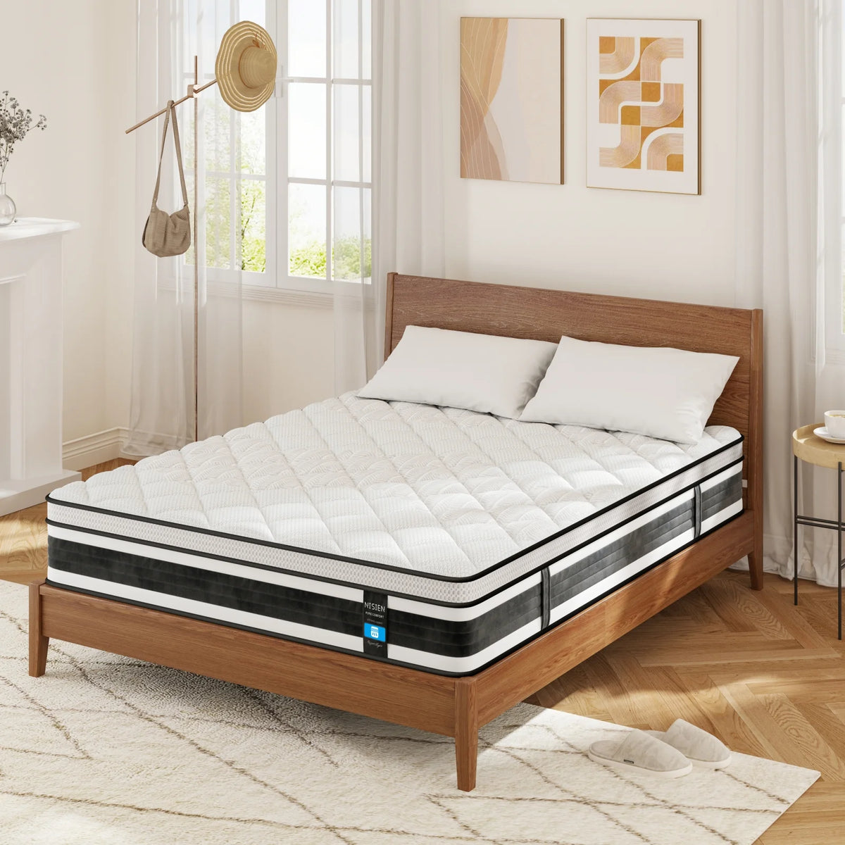 10 Inch Gel Memory Foam Hybrid Mattress T388989