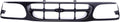 Front Black Shell Grille Assembly Grill And Insert With Emblem Provision For Ford Explorer 1995-2001 T608065