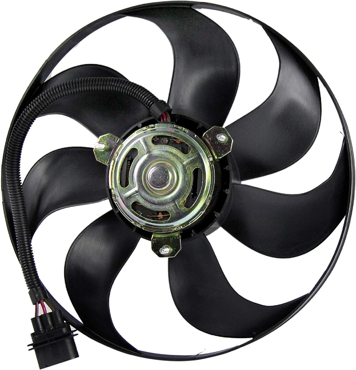 Left Driver Side Radiator Cooling Fan for Volkswagen Beetle, Pack of 2 O3988