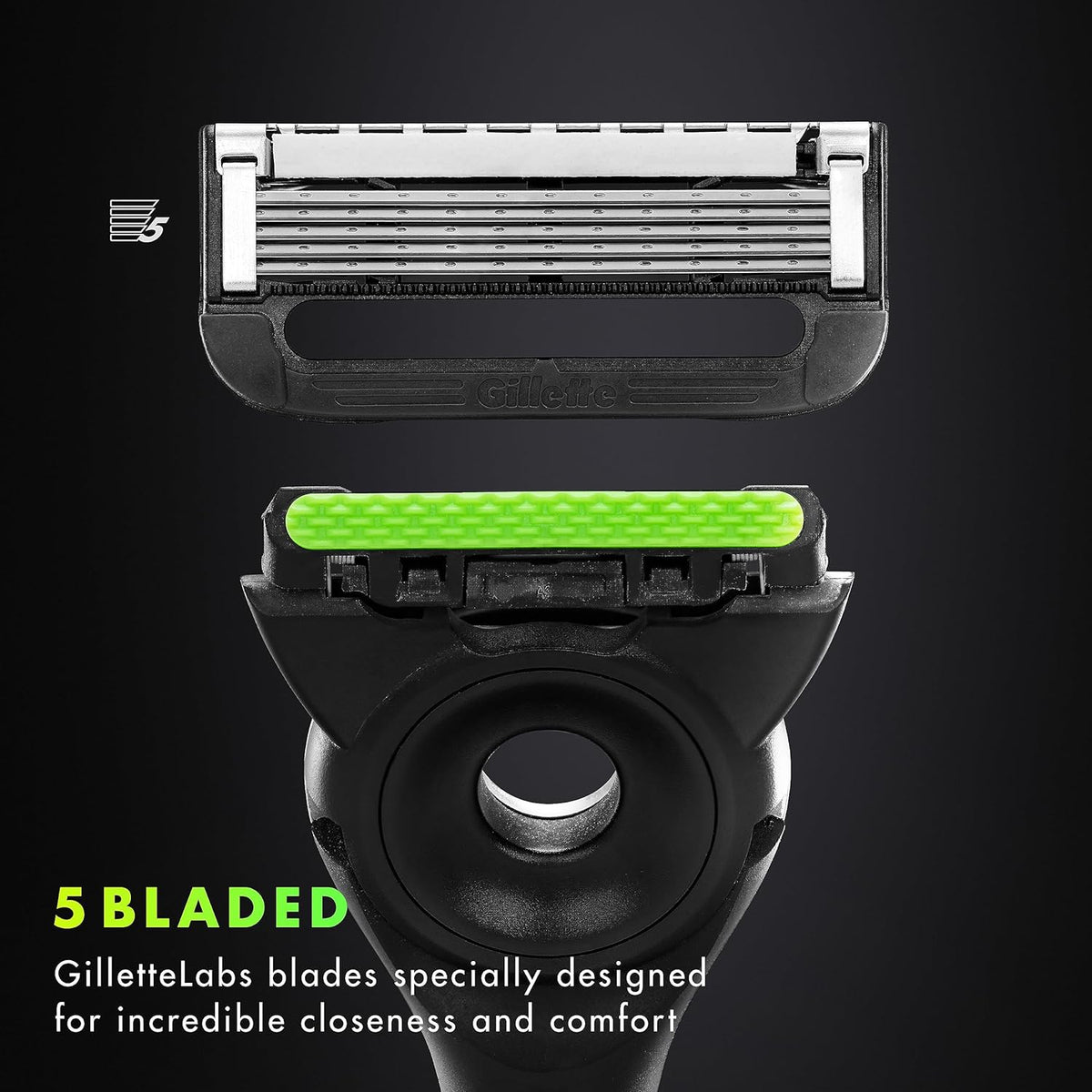 1 Handle 1 Razor Blade Refill Razor with Magnetic Stand Z31783