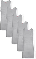 Gray X-Large Tall Tank Top (Pack of 5) K71859