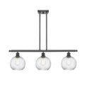 Matte Black 3 Light Island Light O732