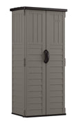 Gray Vertical Storage Shed P963021