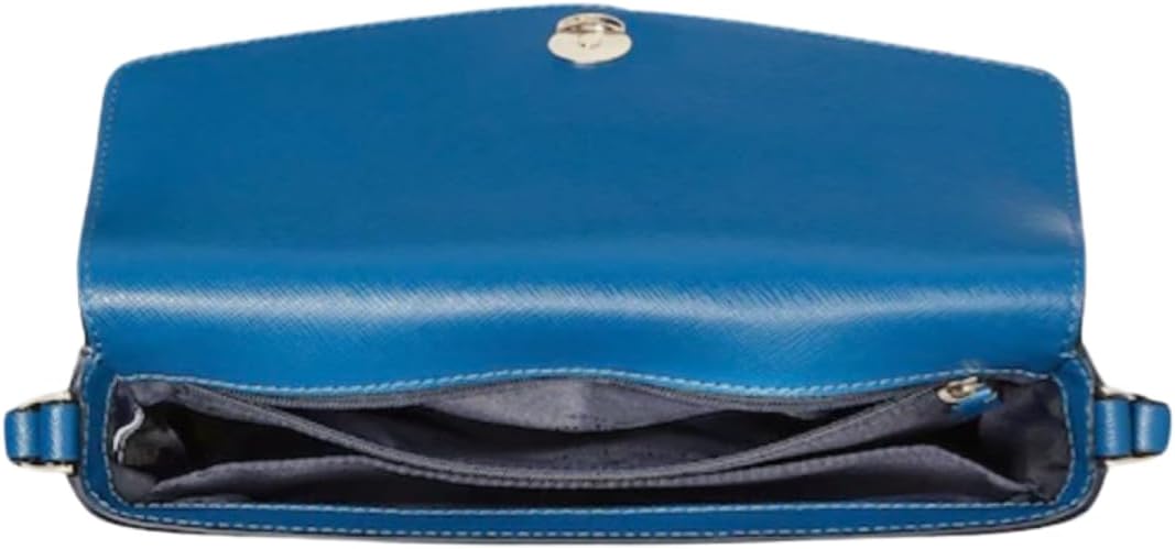 Sapphire Leather Crossbody Purse S6634