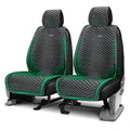 Gray Stitching LED Seat Covers P587