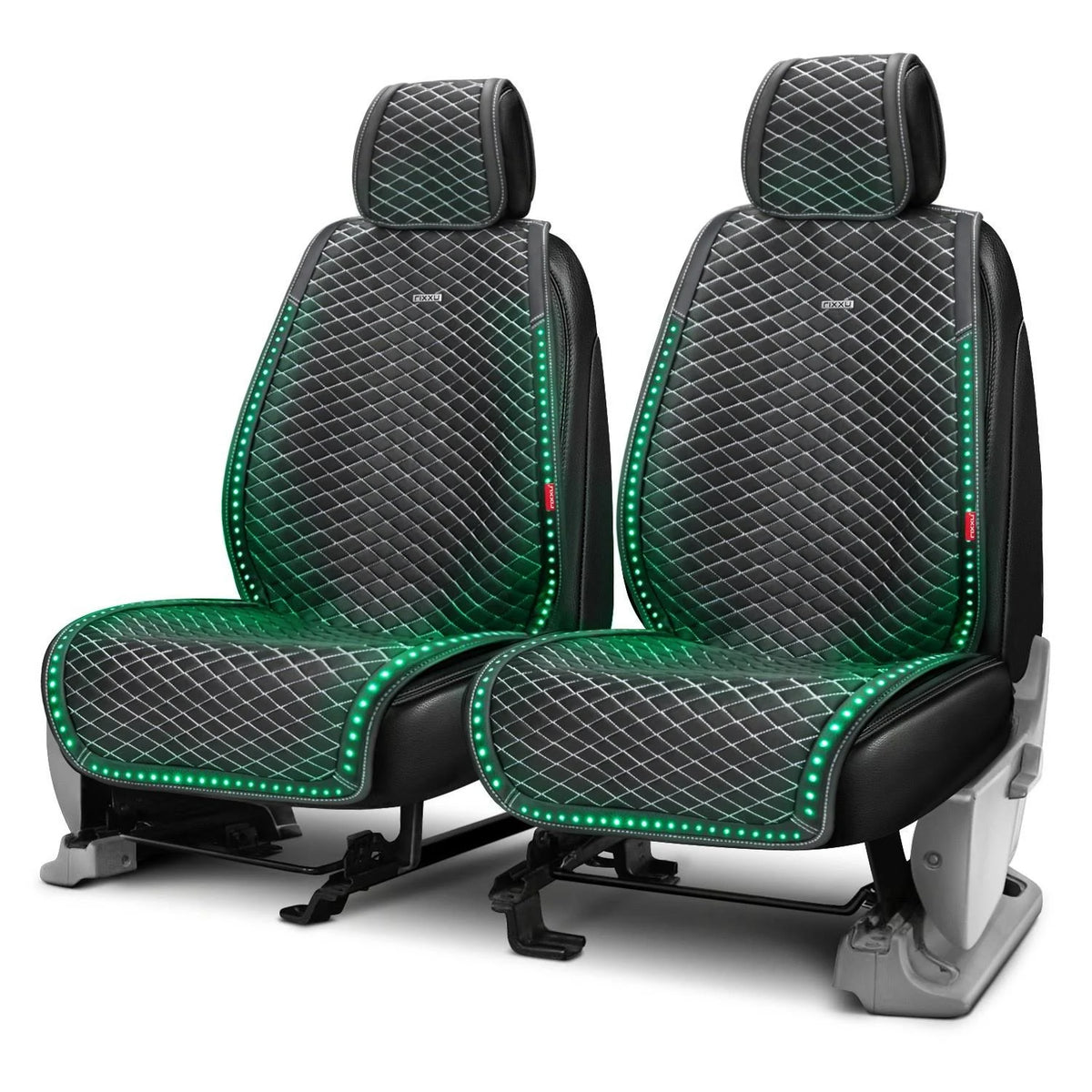 Gray Stitching LED Seat Covers P587