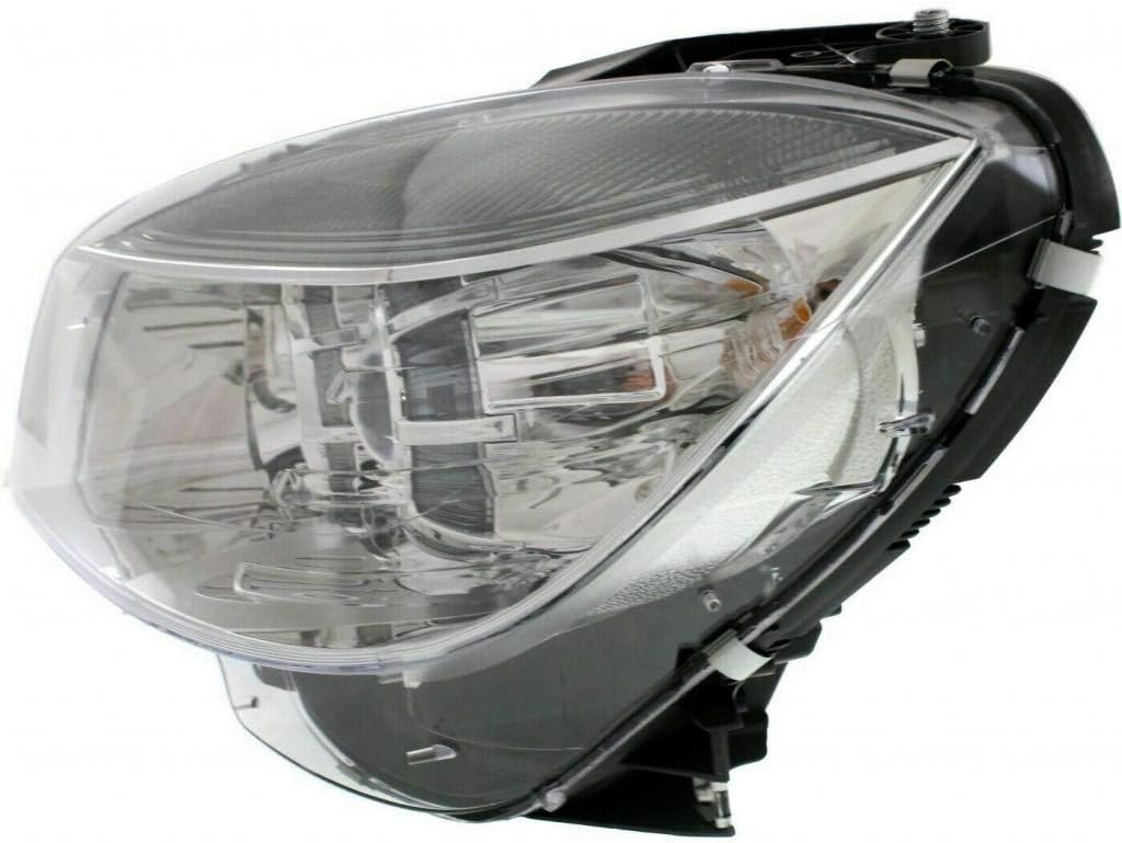 Mercedes-Benz C230 Headlight Assembly 2008 2009 Driver Side Halogen H7239