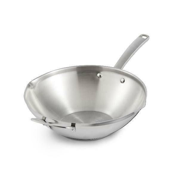 12-Inch Stainless Steel Stir-Fry Wok R3965