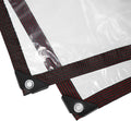 6.5 x 6.5 Feet PE Tarp with Elastic Rope S1313