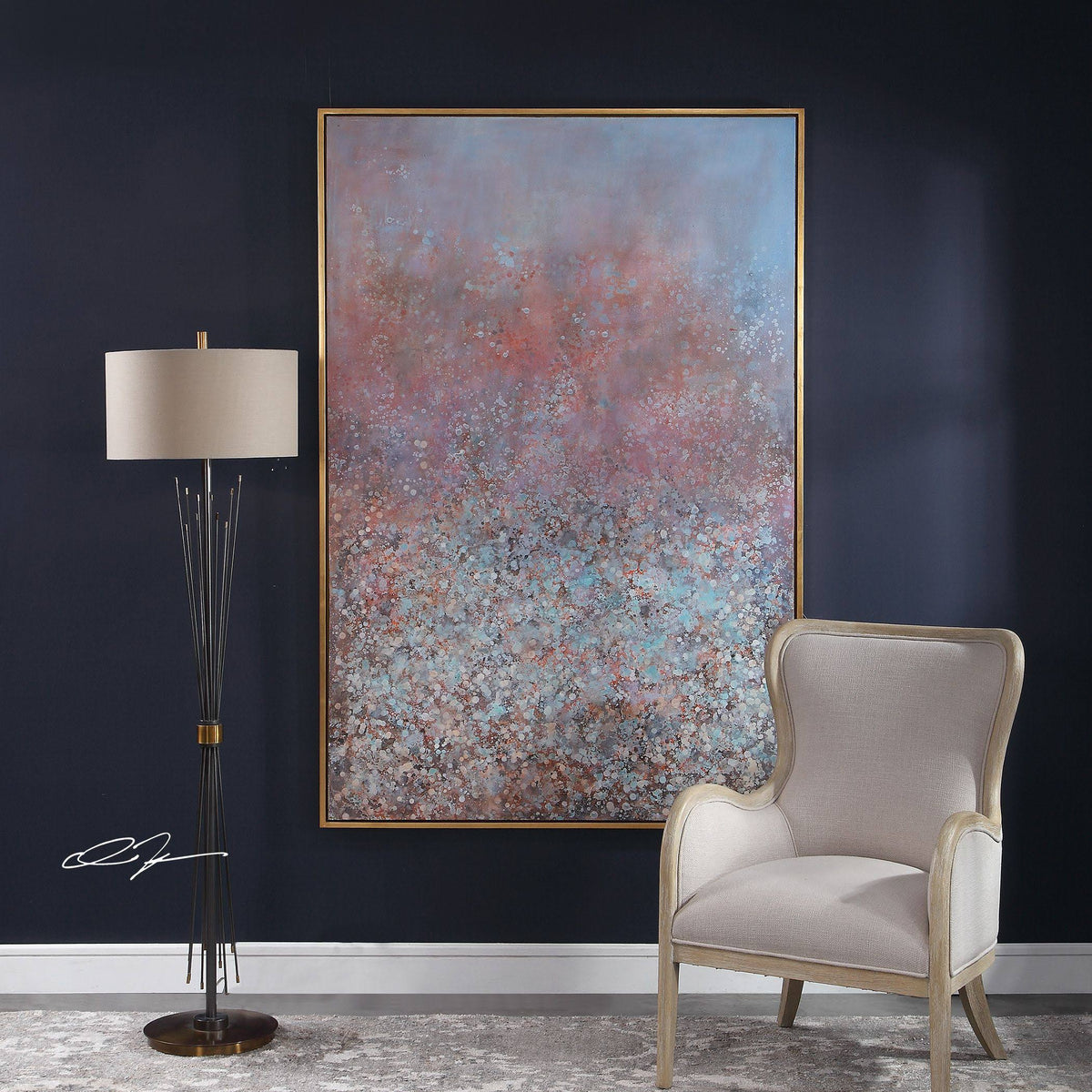 Patina Hand Painted Canvas K461296