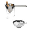 Stainless Steel Canning Bundle, Funnel and 3-Piece Chinois Set M653039