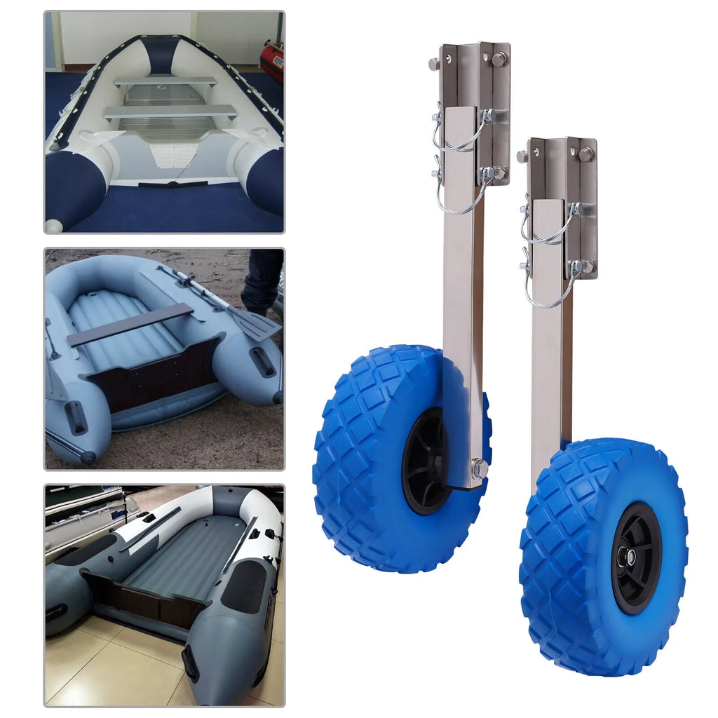 10'' X 3'' Inflatable Boat Transom Wheels B50913